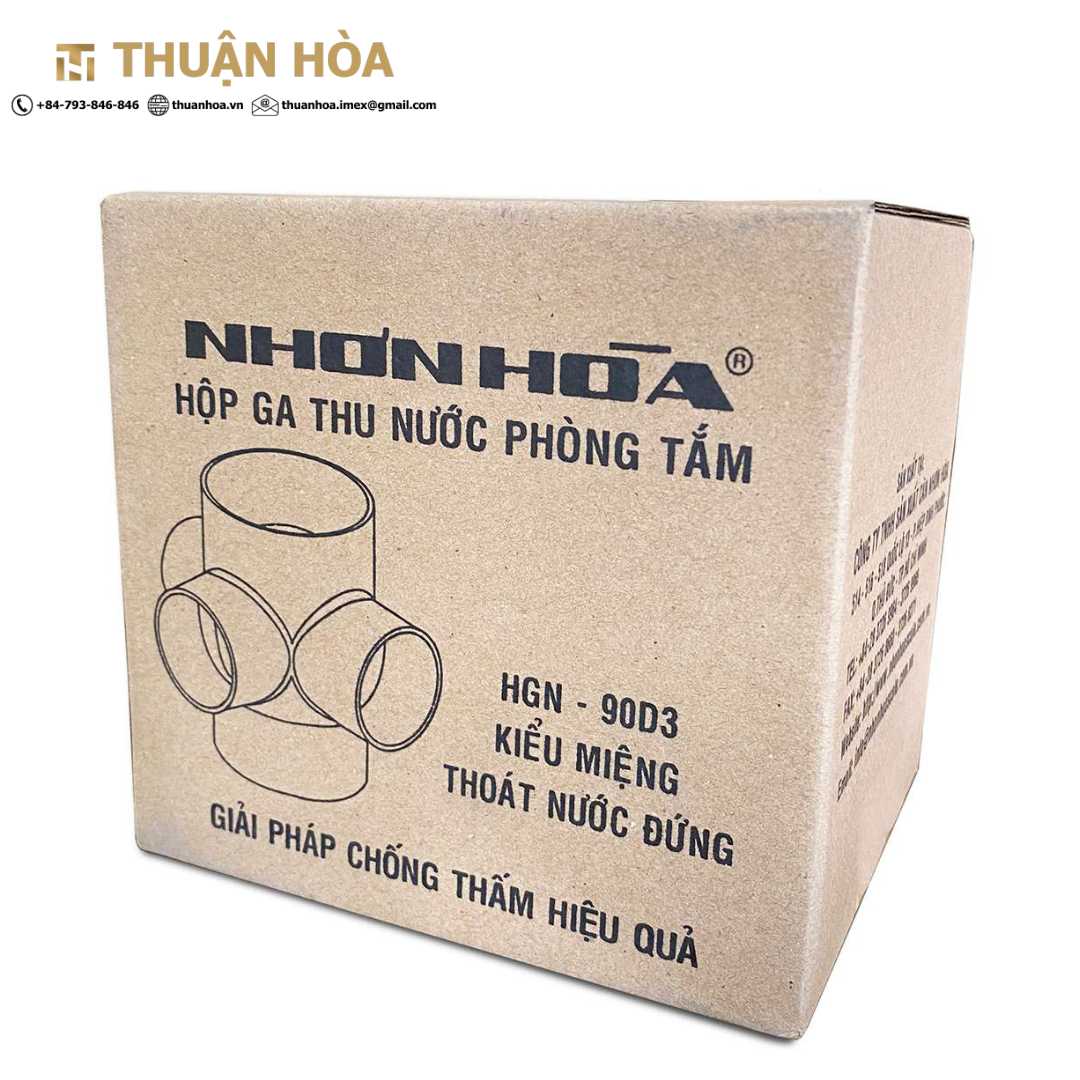 HỘP GA THU NƯỚC PHÒNG TẮM 90D3